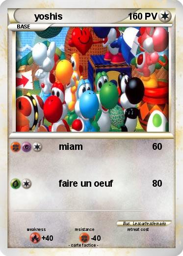 Pokemon yoshis