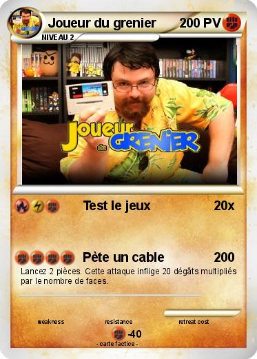 Pokemon Joueur du grenier