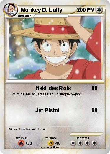 Pokemon Monkey D. Luffy
