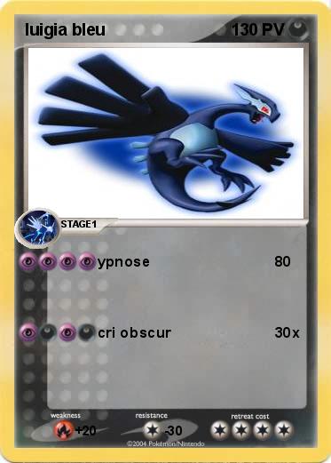 Pokemon luigia bleu
