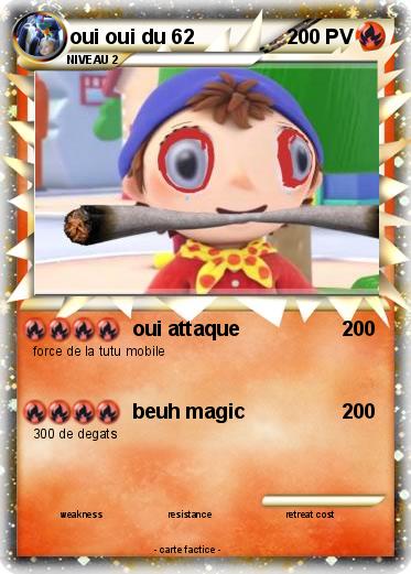 Pokemon oui oui du 62
