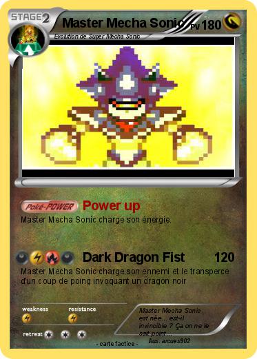 Pokemon Master Mecha Sonic