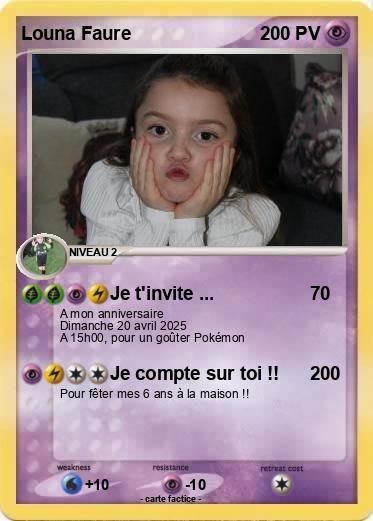 Pokemon Louna Faure