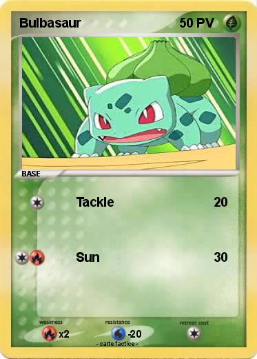 Pokemon Bulbasaur