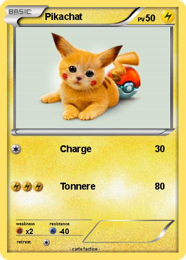 Pokemon Pikachat