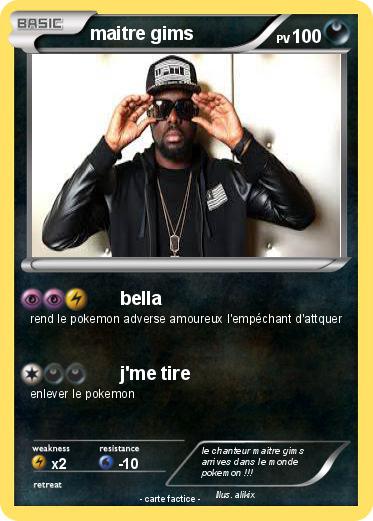 Pokemon maitre gims