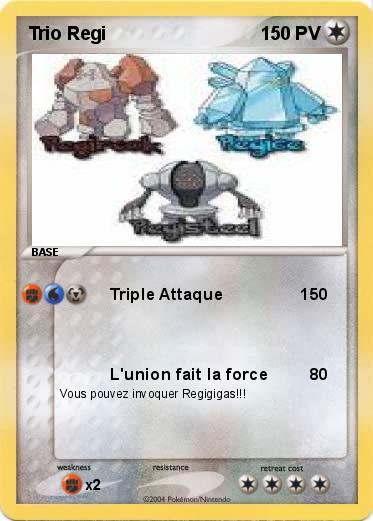 Pokemon Trio Regi