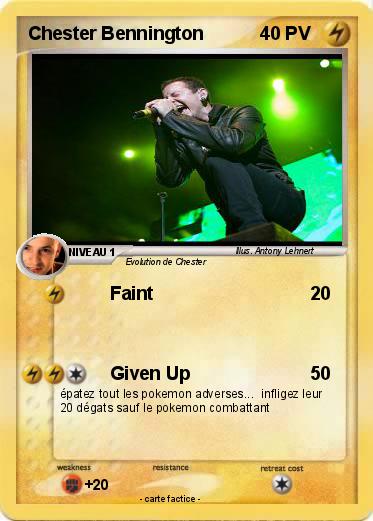 Pokemon Chester Bennington