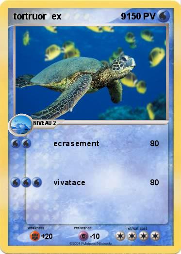 Pokemon tortruor  ex                        9