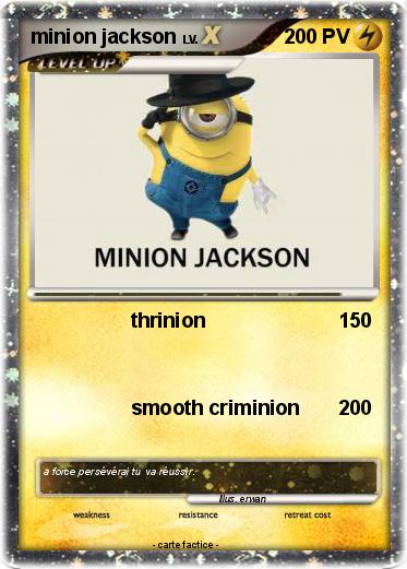 Pokemon minion jackson