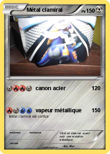 Pokemon Métal clamiral