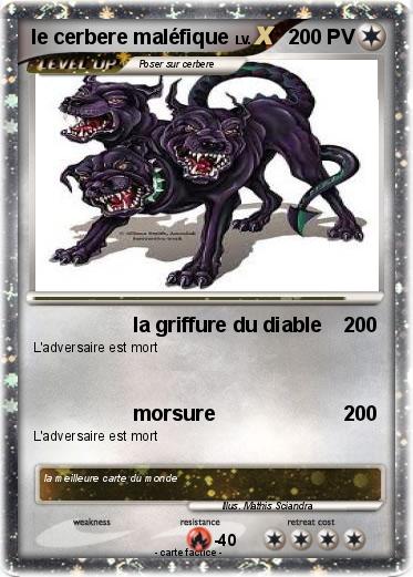 Pokemon le cerbere maléfique