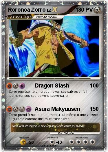 Pokemon Roronoa Zorro