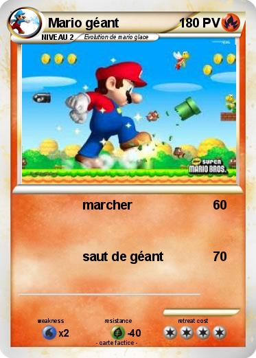Pokemon Mario géant