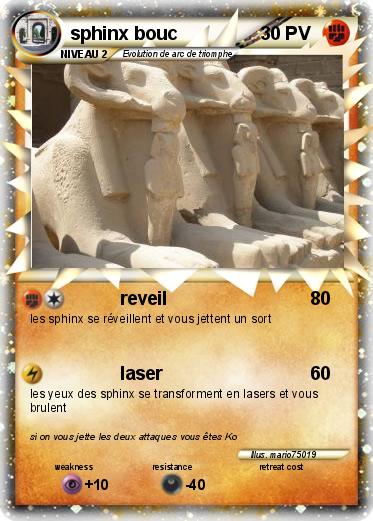 Pokemon sphinx bouc