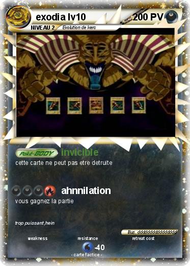 Pokemon exodia lv10