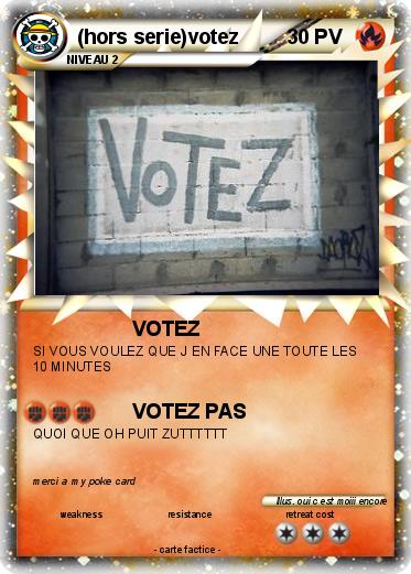 Pokemon (hors serie)votez