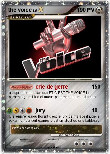 Pokemon the voice
