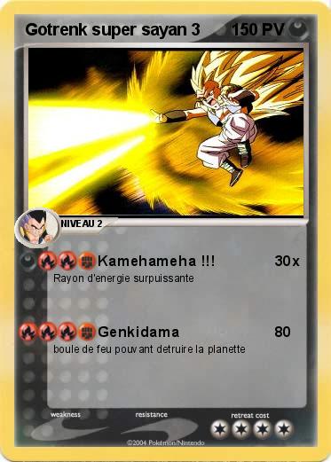 Pokemon Gotrenk super sayan 3
