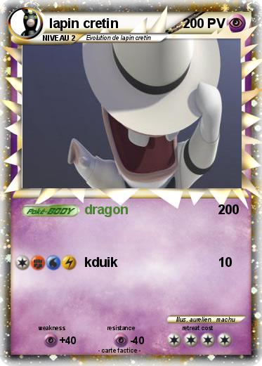 Pokemon lapin cretin