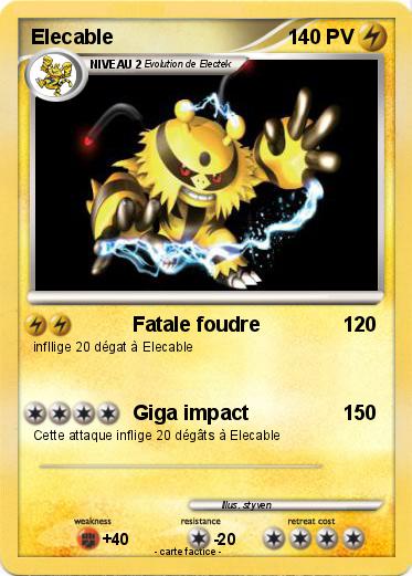 Pokemon Elecable