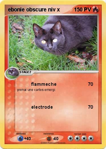 Pokemon ebonie obscure niv x
