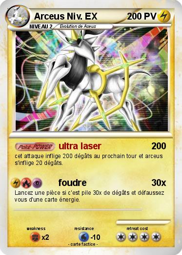 Pokemon Arceus Niv. EX