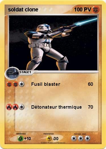 Pokemon soldat clone
