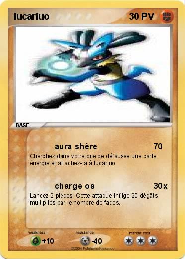 Pokemon lucariuo