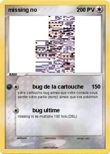 Pokemon missing no