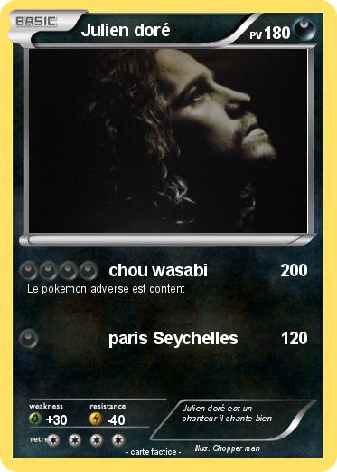 Pokemon Julien doré