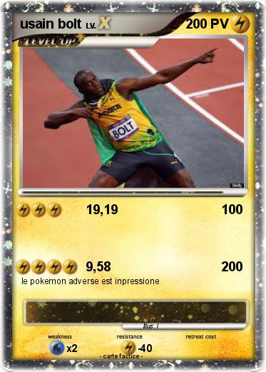 Pokemon usain bolt