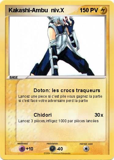 Pokemon Kakashi-Ambu  niv.X