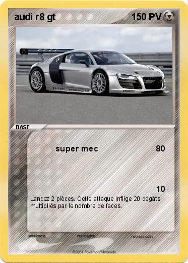 Pokemon audi r8 gt