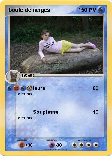 Pokemon boule de neiges 