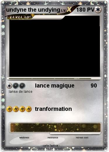 Pokemon undyne the undying