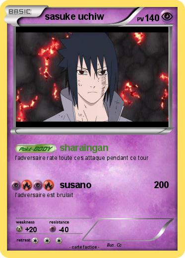 Pokemon sasuke uchiw