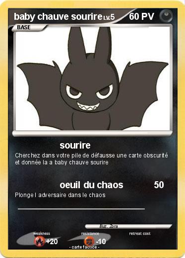 Pokemon baby chauve sourire