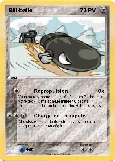 Pokemon Bill-balle