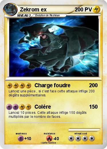 Pokemon Zekrom ex