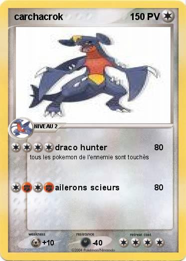Pokemon carchacrok