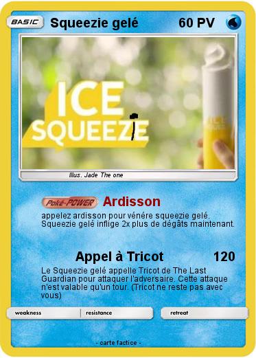 Pokemon Squeezie gelé