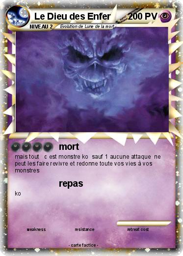 Pokemon Le Dieu des Enfer
