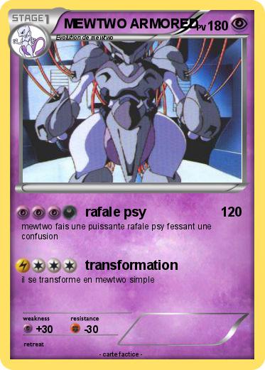 Pokemon MEWTWO ARMORED