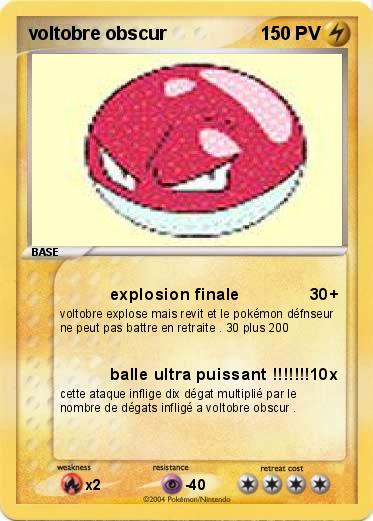 Pokemon voltobre obscur
