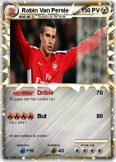 Pokemon Robin Van Persie