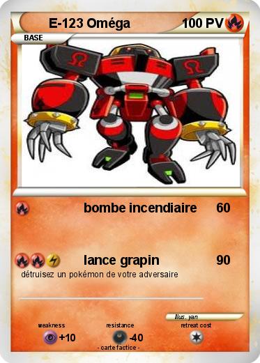 Pokemon E-123 Oméga