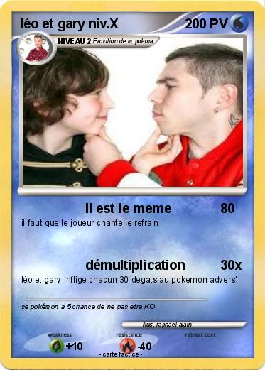 Pokemon léo et gary niv.X