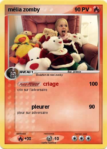 Pokemon mélia zomby
