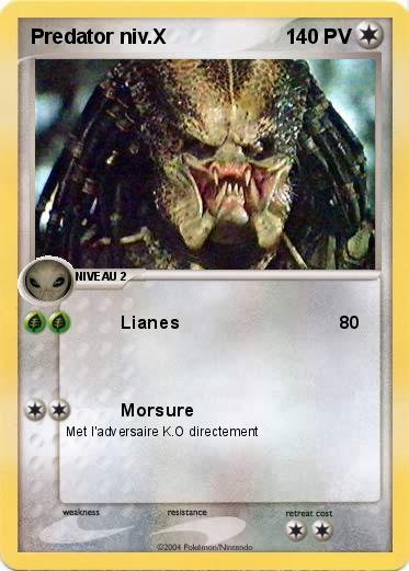 Pokemon Predator niv.X